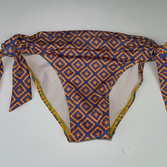 KORAL Swim Bikini Set Bandeau Top Tie Bottom S - Picture 15 of 17